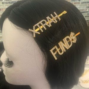 FUNDS Rhinestone Hair Clips